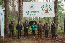 "Łączą nas drzewa" w Nadleśnictwie Knyszyn