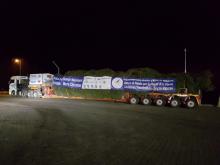 11-12 listopada 2017 r. Pierwsza noc transportu choinki