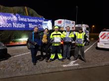 13-14 listopada 2017 r. Trzecia noc transportu choinki