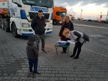 14-15 listopada 2017 r. Czwarta noc transportu choinki