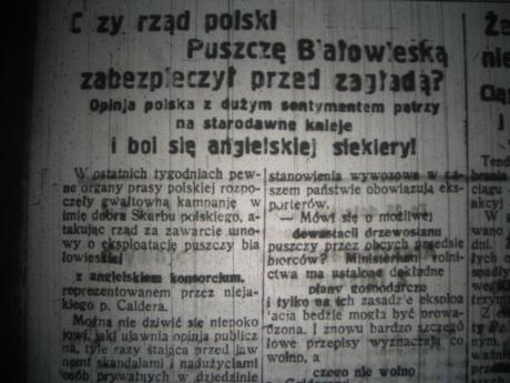 94 lata temu Dziennik Białostocki donosił: