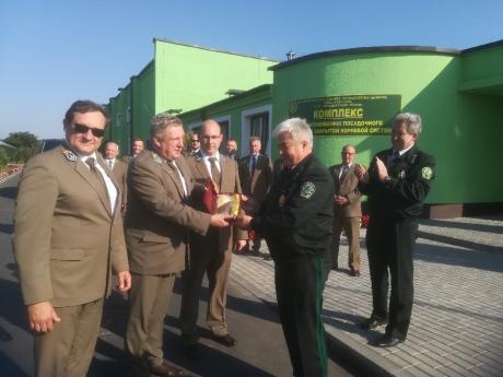 Delegacja białostockich leśników na Białorusi