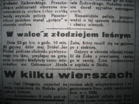 91 lat temu Dziennik Białostocki donosił: