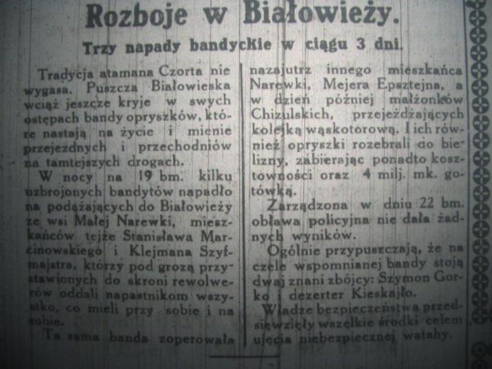 95&#x20;lat&#x20;temu&#x20;w&#x20;&#x22;Dzienniku&#x20;Białostockim&#x22;