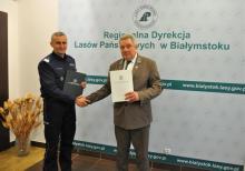 Porozumienie podlaskich leśników z policjantami
