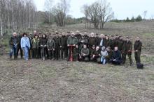 Litewscy i Polscy leśnicy wspólnie posadzili las