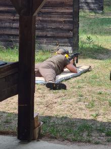 Szkolenie strzeleckie strażników leśnych