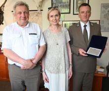 Podziękowania dla Nadleśniczego Nadleśnictwa Supraśl
