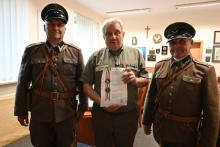 Medal pamiątkowy dla Dyrektora RDLP w Białymstoku