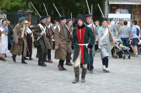 Żywa lekcja historii w Ciechanowcu