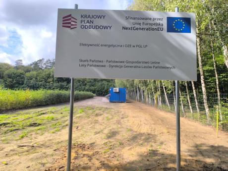Instalacja fotowoltaiczna i magazyn energii na szkółce Orzechówka już działają